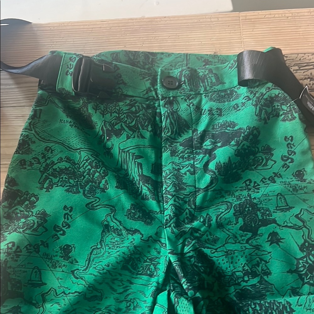 Blackmilk Green Fantasy Map Joggers